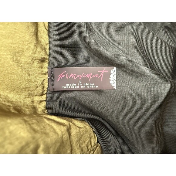 Free People Movement The Way Home Athletic Shorts Army Green Size LARGE EUC - Picture 10 of 13